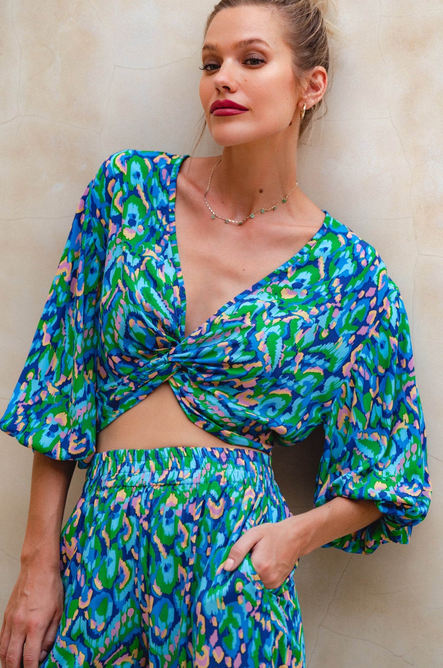 Fatima Cropped Summer Top (Sale)-6