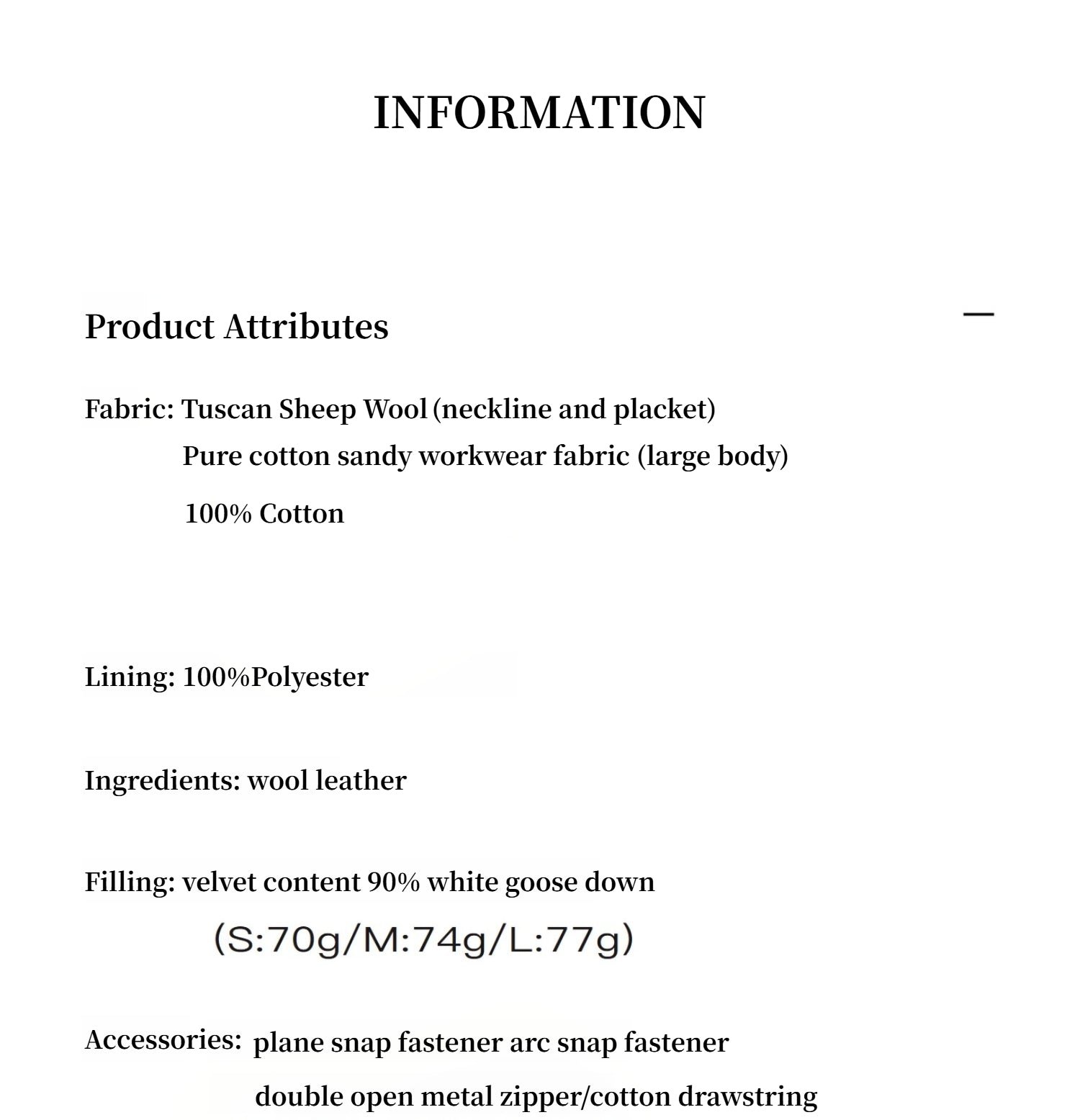 "Cool Denim" 90 goose down jacket workwear style detachable toka silhouette parka jacket for women-3