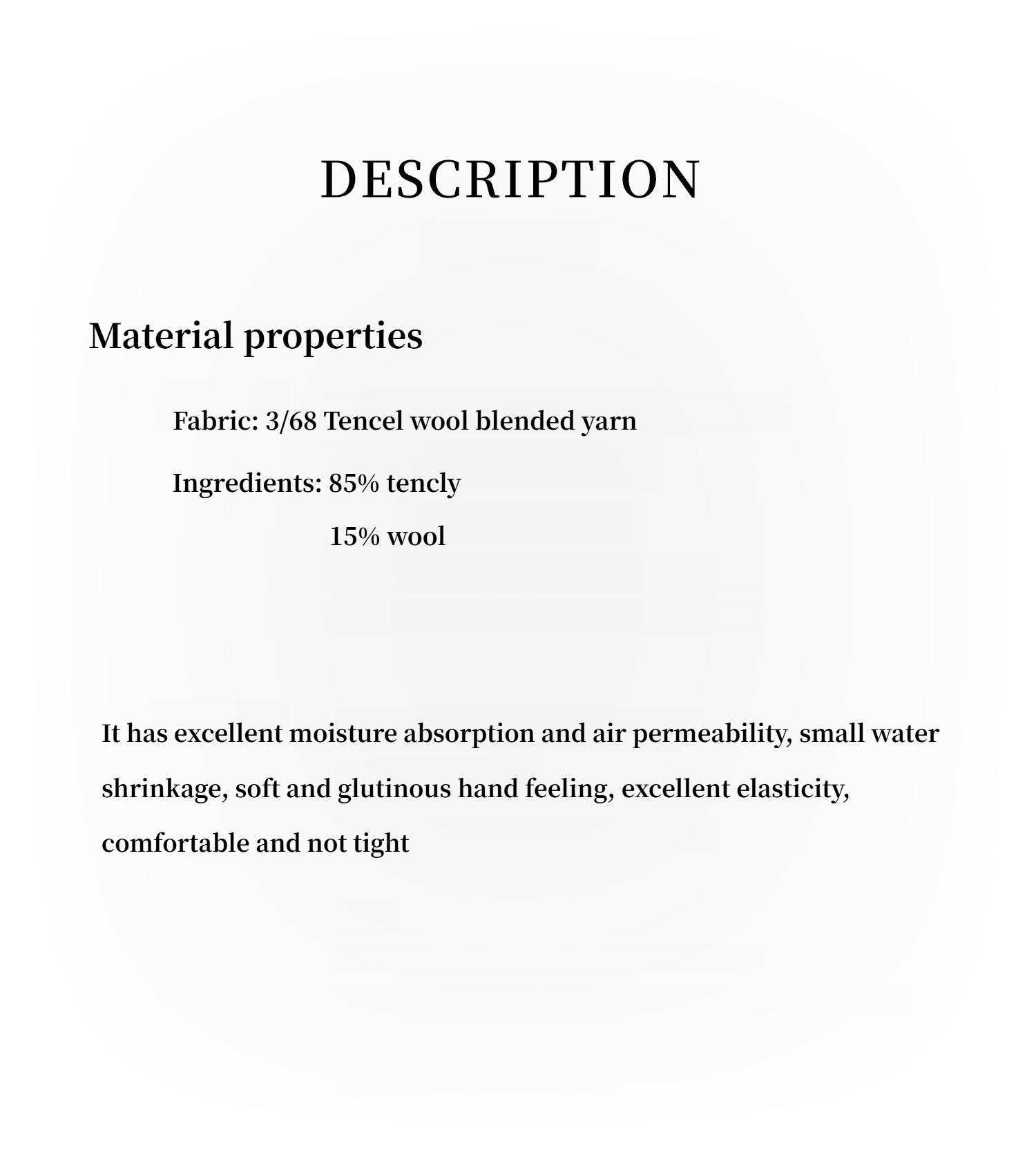 "Moonlight Schumann" Tencel wool blend long-sleeved sweater thin top-2