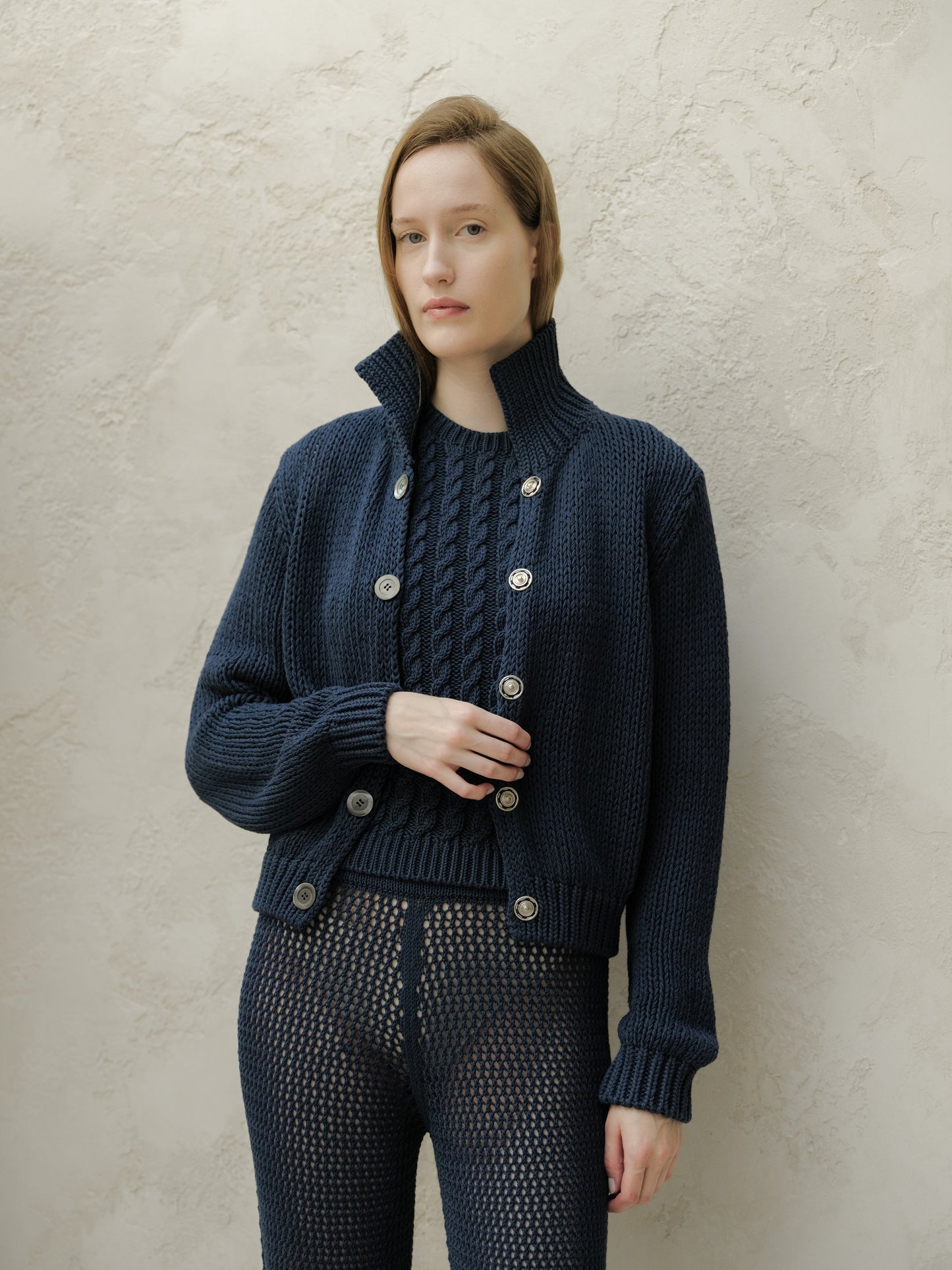 Fine Cotton Bomber Jacket-7